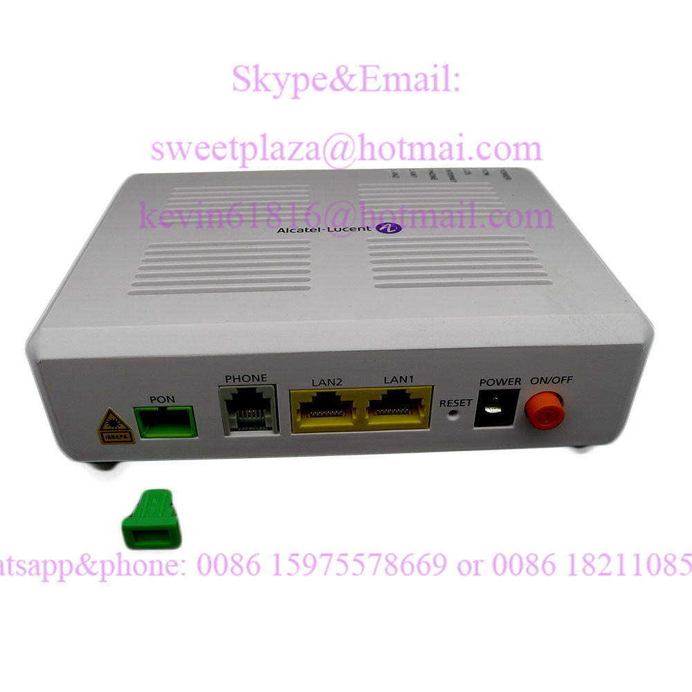 Alcatel Lucent Bell GPON ONT I-120E GPON ONU with SC/APC green input,2 ...